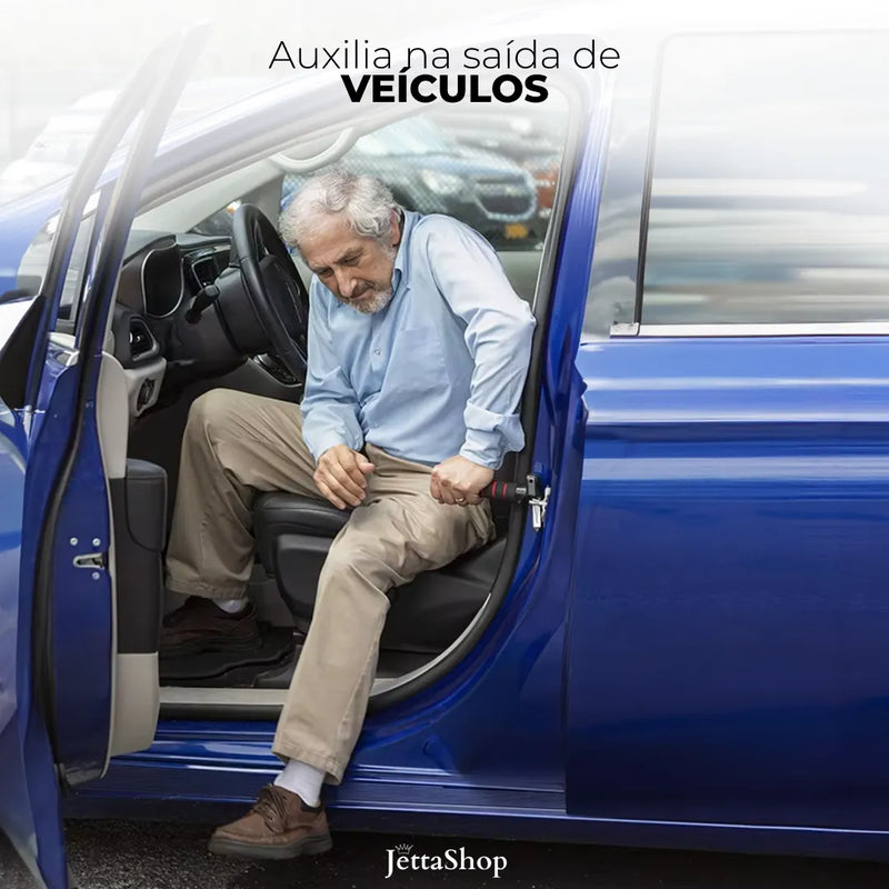 Bastão Auxiliar em Aço Forjado para Carros - Jetta AutoCare™ (PROMOÇÃO DE LANÇAMENTO)