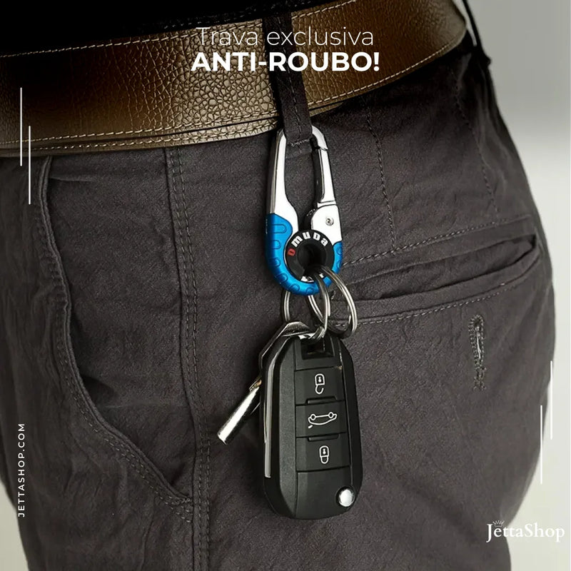 [PAGUE 1 LEVE 2] Chaveiro em Metal Forjado para Carros - Jetta MetalKey™
